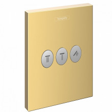 Переключатель потоков Hansgrohe ShowerSelect 15764990 полированное золото