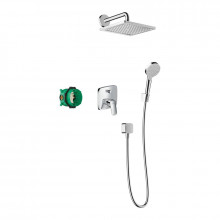 Душевая система Hansgrohe Crometta E 240 1jet 27957000 хром