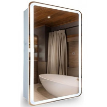 Зеркальный шкаф Aquanet Оптима 60 с LED подсветкой 311860