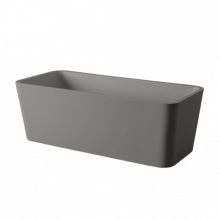 Ванна из искусственного камня Artceram Square ACW004 15 grigio oliva 180х80