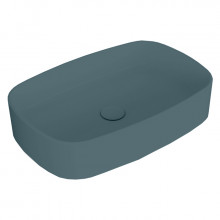 Раковина накладная Simas Agile FO04 navy matt