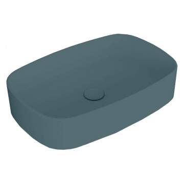 Раковина накладная Simas Agile FO04 navy matt