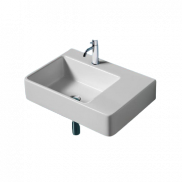 Раковина накладная Simas Top e lavabi d'Arredo QU65S*1 bi белый