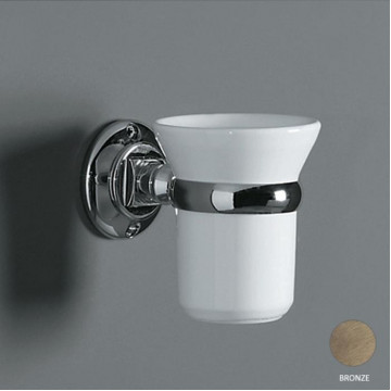 Стакан для зубных щеток Simas Accessori 260203br бронза