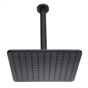 Верхний душ Bossini Cosmo H30598G.073 черный матовый