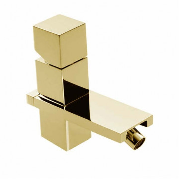 Смеситель для биде Bossini Cube Z004401.021 золото