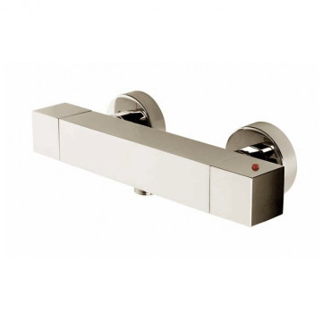 Смеситель с термостатом Bossini Cube Z004103.094 никель