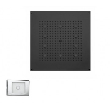 Верхний душ Bossini Cube H37453.073 черный матовый