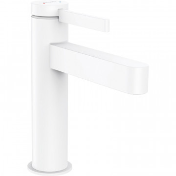 Смеситель для раковины Hansgrohe Finoris 76023700 с донным клапаном белый матовый