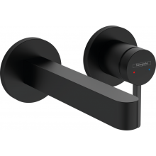 Смеситель для раковины Hansgrohe Finoris 76051670 черный матовый