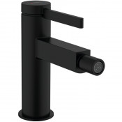 Смеситель для биде Hansgrohe Finoris 76200670 с донным клапаном черный матовый