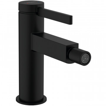 Смеситель для биде Hansgrohe Finoris 76200670 с донным клапаном черный матовый