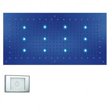 Верхний душ Bossini Rectangular WI0372.030 хром