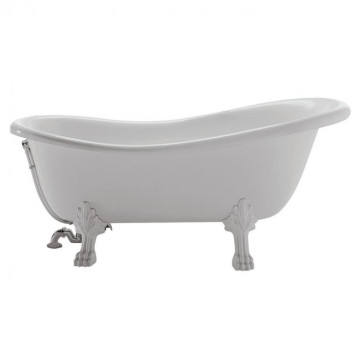 Ванна из искусственного камня Globo Paestum PA101bi/bi 170х80 белый