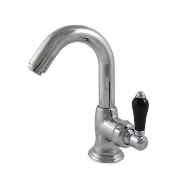 Смеситель для раковины Nicolazzi Ceramica Nera 3454CR76BC хром