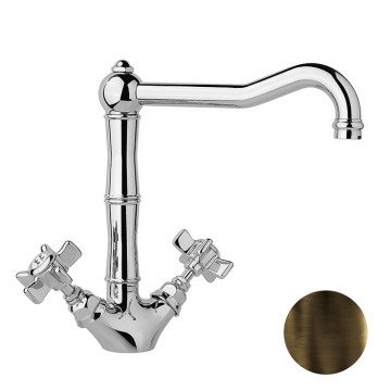 Смеситель для раковины Nicolazzi Cucina 1469DB тёмная бронза