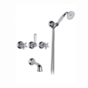 Смеситель для ванны Nicolazzi Dames Anglaises 1403CR18 хром