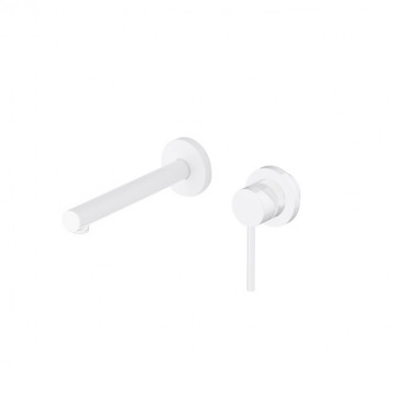 Смеситель для раковины Gattoni Circle One 9037/90BO белый матовый