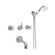 Смеситель для ванны Nicolazzi Impero 1203CR36 хром