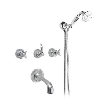 Смеситель для ванны Nicolazzi Impero 1203CR36 хром