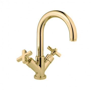 Смеситель для раковины Nicolazzi Monte Croce 2236GO27 золото