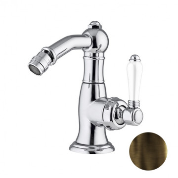 Смеситель для биде Nicolazzi Petit Mont Blanc 3453DB76C тёмная бронза