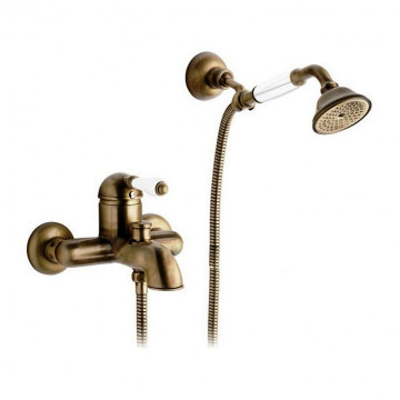 Смеситель для ванны Nicolazzi Petit Mont Blanc 3401DB76 тёмная бронза