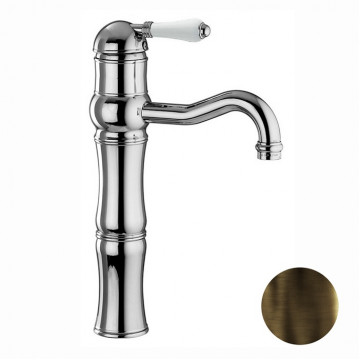 Смеситель для раковины Nicolazzi Petit Mont Blanc 3472DB76 тёмная бронза