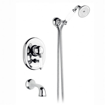 Смеситель для ванны Nicolazzi Petit Mont Blanc 3400CR76A хром