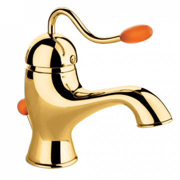 Смеситель для раковины Nicolazzi Signal 3402GO20 золото