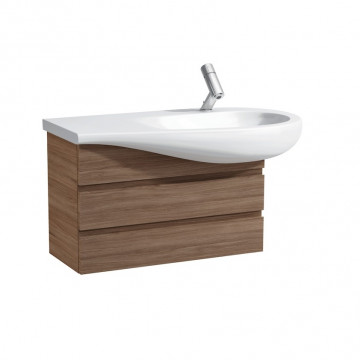 Тумба под раковину Laufen Alessi One 4.2445.0.097.630.1 подвесная noce canaletto