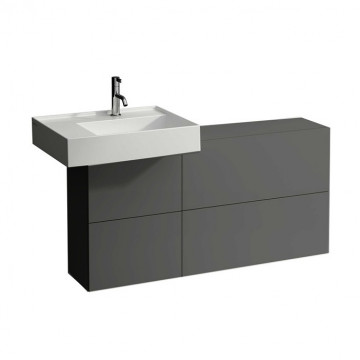 Тумба под раковину Laufen Kartell 4.0829.1.033.642.1 подвесная сланцево-серый