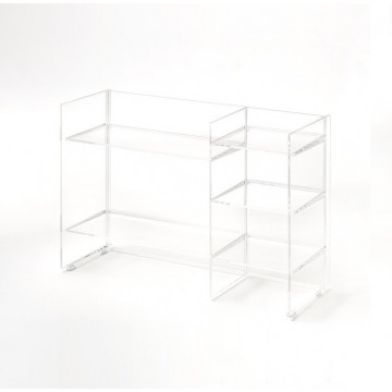 Стеллаж напольный Laufen Kartell 3.8933.1.084.000.1 прозрачный кристалл