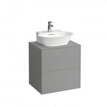 Тумба под раковину Laufen New Classic 4.0600.4.085.627.1 подвесная серый матовый