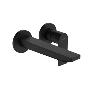 Смеситель для раковины Hansgrohe Rebris E 72568670, черный матовый