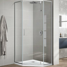Душевой уголок Vincea Slim-U VSP-2SU900CL 90х90 хром/прозрачное