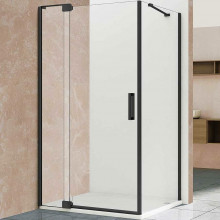 Душевой уголок Vincea Extra VSR-1E809090CLB 90х90 черный/прозрачное