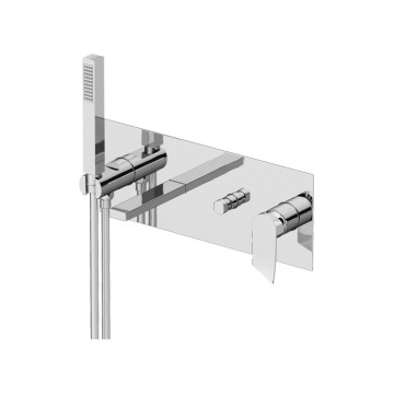 Смеситель для ванны Gattoni Soffio 8105/81C0cr хром
