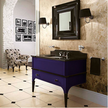 Тумба под раковину Devon&Devon Suite D+ACSWINDONDS(3) фиолетовый