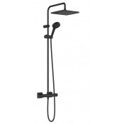 Душевая система hansgrohe Vernis Blend Showerpipe 240 1jet с термостатом 26427670 черный матовый