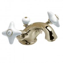 Смеситель для раковины Devon&Devon White Rose UTWR710 золото 