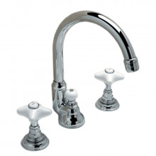Смеситель для раковины Devon&Devon White Rose UTWR700ACR хром