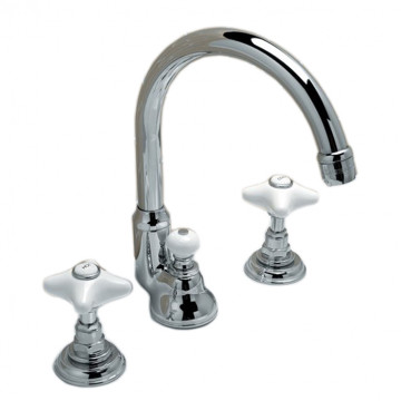 Смеситель для раковины Devon&Devon White Rose UTWR700ACR хром