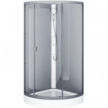 Душевая кабина Am.Pm X-Joy W88C-301-090GG графит