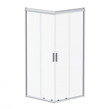 Душевой уголок Damixa Skyline DX35WG-403-090MT 90х90 хром матовый/стекло прозрачное