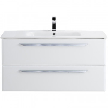 Тумба под раковину Cezares Eco-Cer ECO-CER-800-2C-SO-BL подвесная bianco lucido