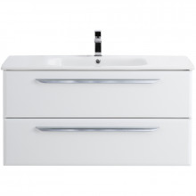 Тумба под раковину Cezares Eco-Cer ECO-CER-1000-2C-SO-BO подвесная bianco opaco