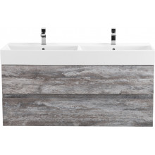 Тумба под раковину Cezares Molveno 46 MOLVENO 46-120-2C-SO-2-LG подвесная legno grigio