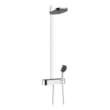 Душевая система Hansgrohe Pulsify S Showerpipe 260 2jet термостатическая ShowerTablet Select 400 24240000, хром