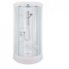 Передняя панель душевой кабины Aquanet Malibu 164460 86х86 хром/прозрачное